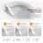 Smart Living&Technology 1.28 Gallons GPF Elongated Chair Height Floor Mounted One-Piece Toilet (Seat Included)-73901659