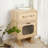 Creative Rotatable Robot Storage Side Table