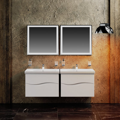 Yarely 39.6'' Single Bathroom Vanity with Ceramic Top