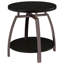 Ensemble de 3 tables basses et tables de bout Dyn, tablette ouverte, noir anthracite Dyn