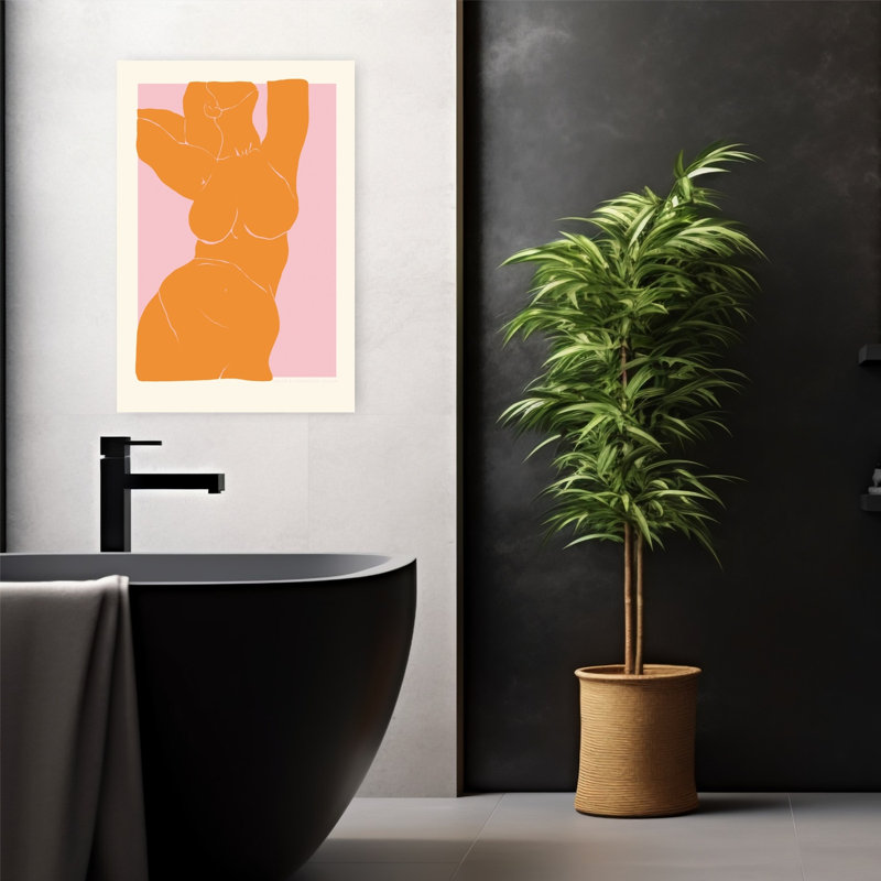 Art contemporain, art contemporain abstrait, H 24 po x l 16 po