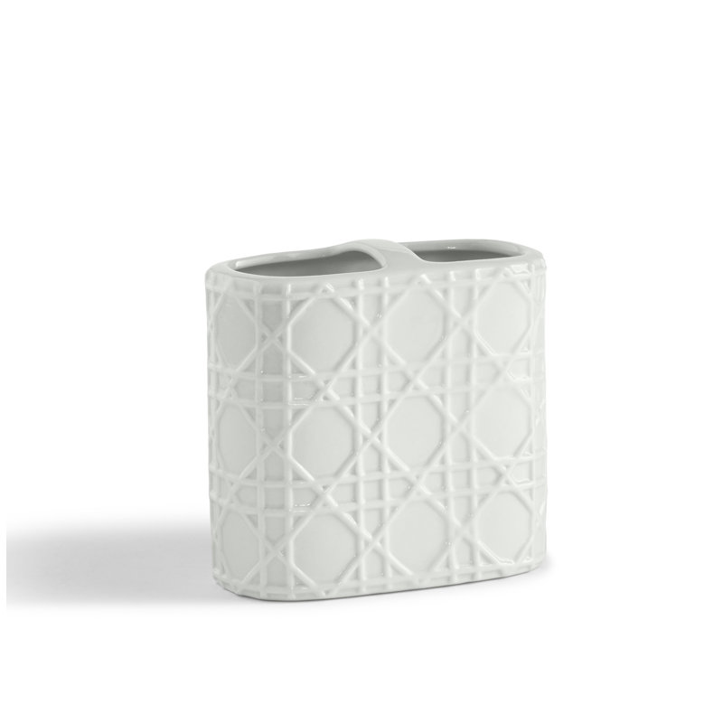 Porcelain China Toothbrush Holder