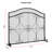 Ileah Iron Fireplace Screen
