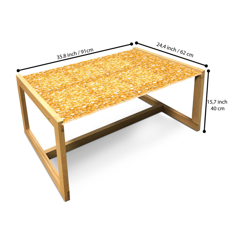 Jaisey Sled Coffee Table, 90cm H x 62cm W x 40cm D