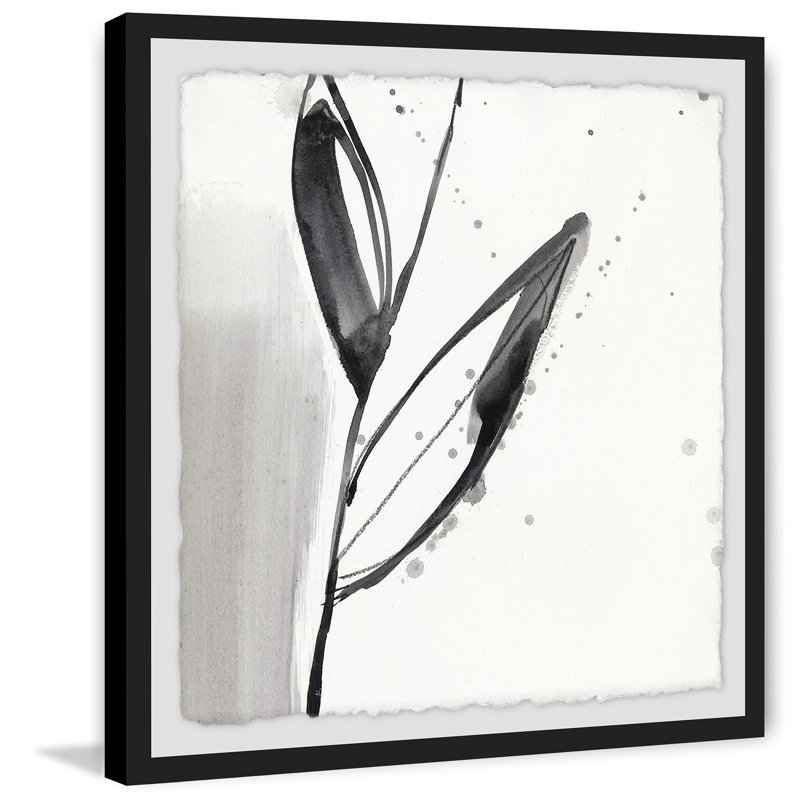 « rosé fleur splash ix », reproduction de peinture à l’aquarelle encadrée, H 32 po x l 32 po x P 1,5 po