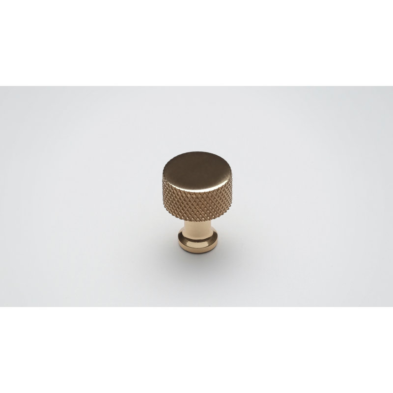 Tarri 20mm Diameter Cylindrical Knob Multipack, Polished Brass