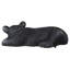 Statue d'ours noir Lemont the Lovable Lounger