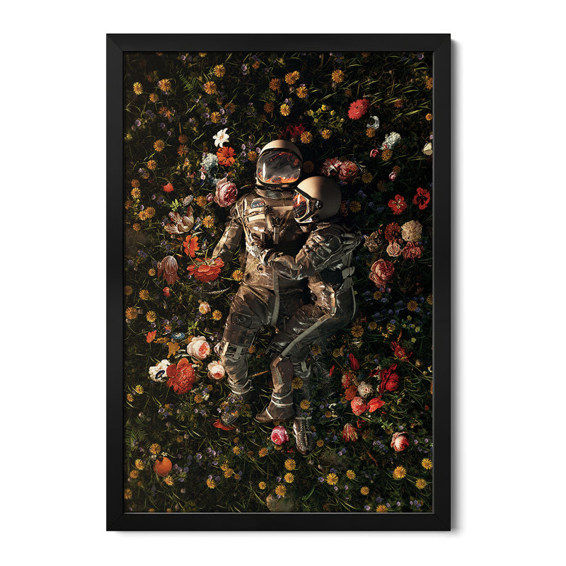 «Garden Delights II», affiche encadrée par Nicebleed, H 32 po x l 24 po