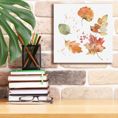 «Falling Leaves I» par Katrina Pete, estampe numérique sur toile