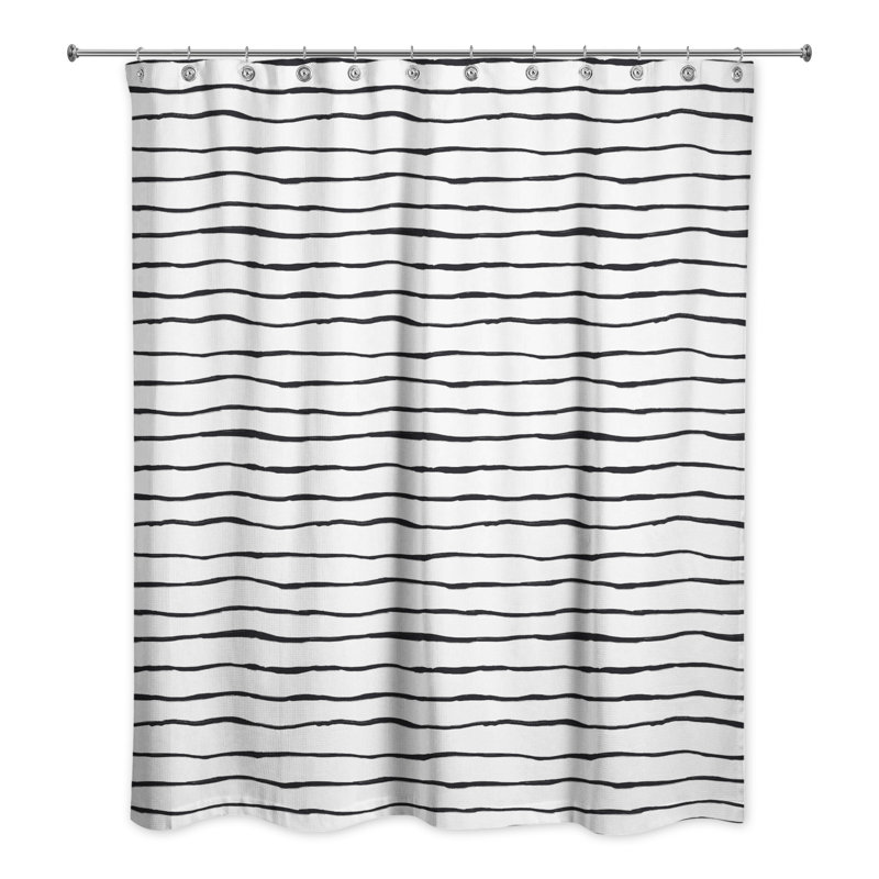 Striped Shower Curtain