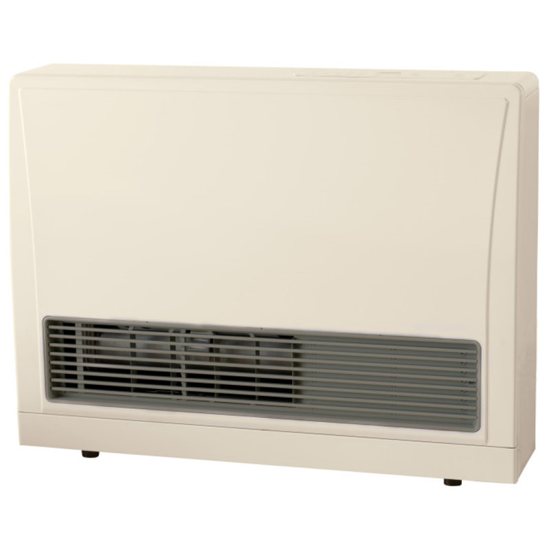 Rinnai Propane High Efficiency Wall Mounted Space Heater with Adjustable Thermostat, 16700