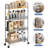 Metal Rolling Cart Utility Cart with Wheels-89309718