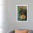 White Floater Framed