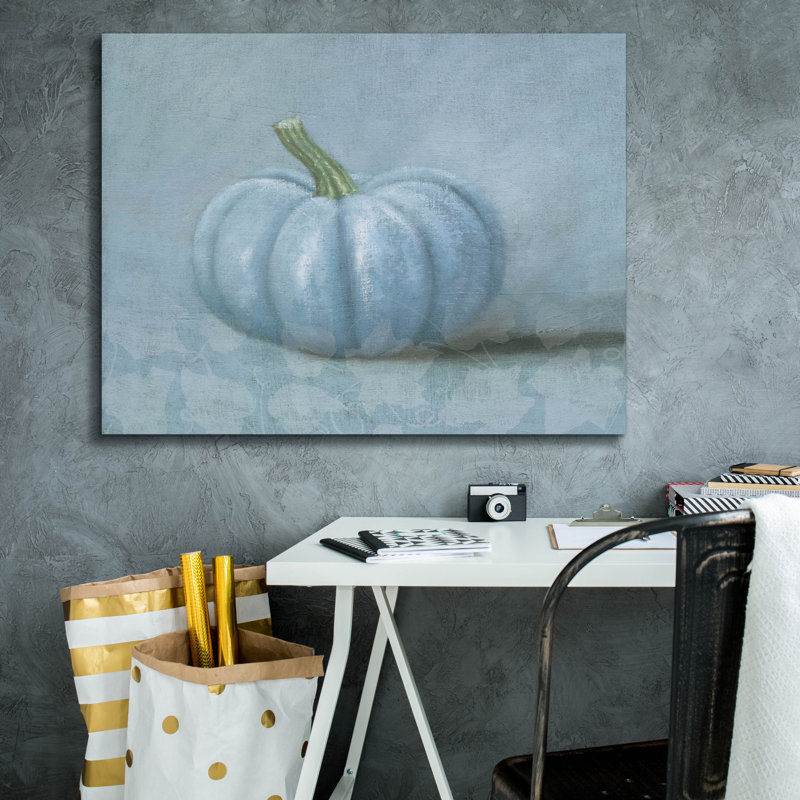 Epic Graffiti 'Pumpkin 1'  by Wellington Studio Canvas Wall Art, 26" H x 34" W x 1.5" D