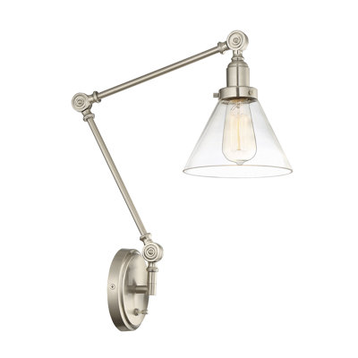 Catalina Single Light Swing Arm Sconce