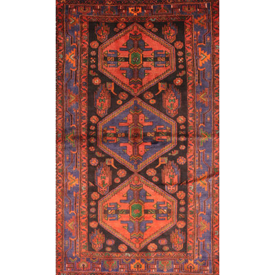 Tapis rouge / brun Southwestern
