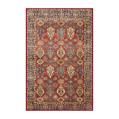 Tapis oriental en laine brun Khoyank