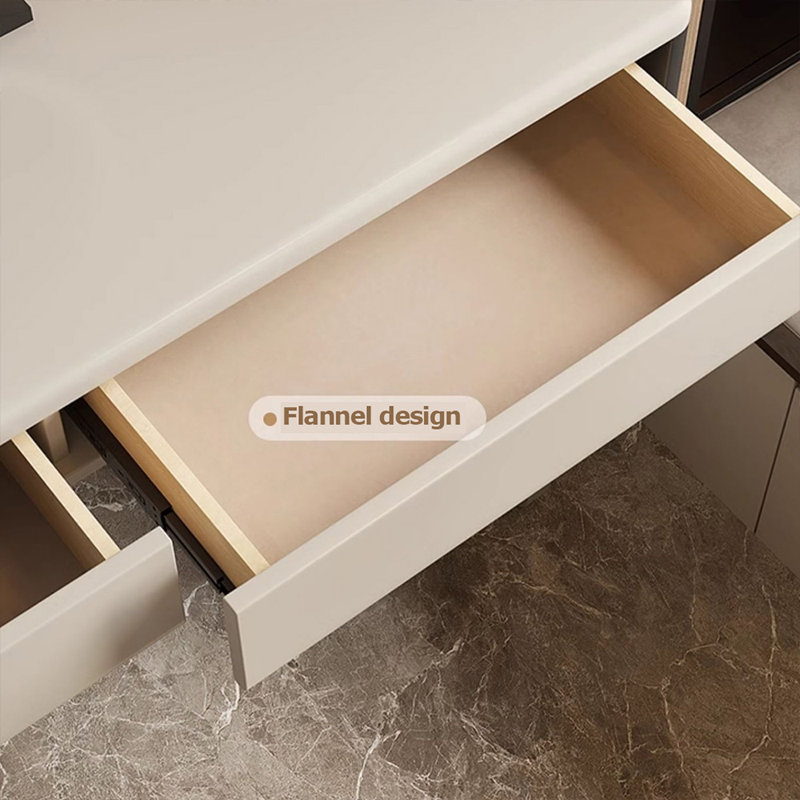 Makeup Vanity with Light mirror,6 drawers