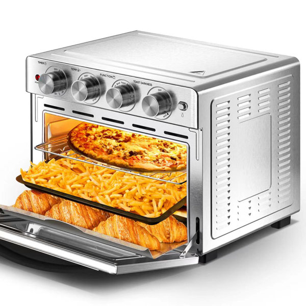 MOOSOO Air Fryer, 1600W Air Fryer Oven, 12.6 Quart Capacity, with