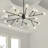 Unique 18 - Light Modern Sputnik Chandelier with LED Bulbs-2131243356