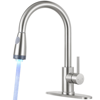 Pull Down Kitchen Faucet