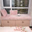 Solid Colour Faux Sheepskin Shag Area Rug-40349964