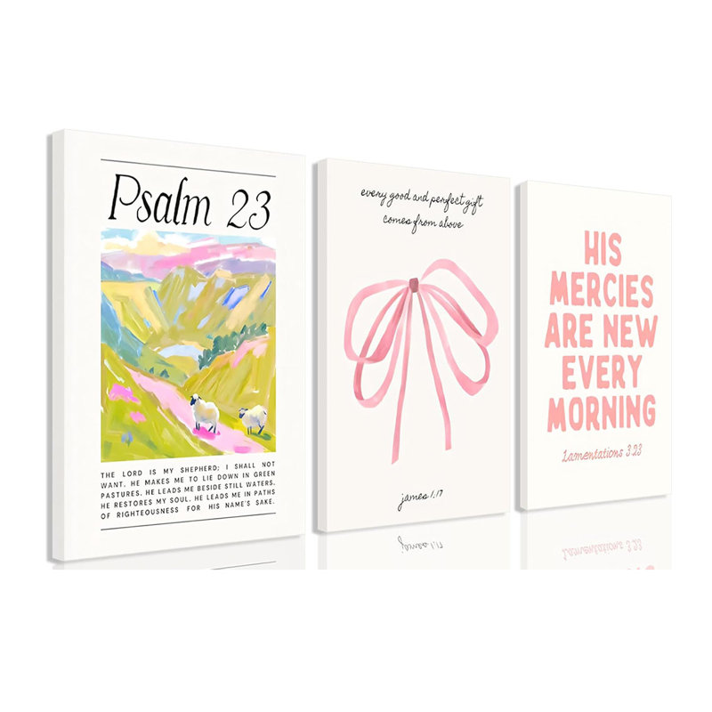 3 Piece Wrapped Canvas Print
