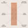 Isibeal Modern Classic Mitre Stripe Terracotta/Ivory Rug