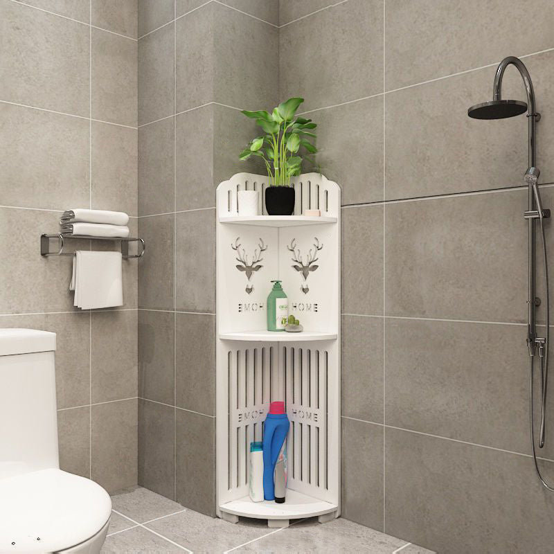 Val Plastic / Acrylic Freestanding Bathroom Shelves