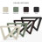 Blinny 47.25''W W-Shaped Console Table-1562595957