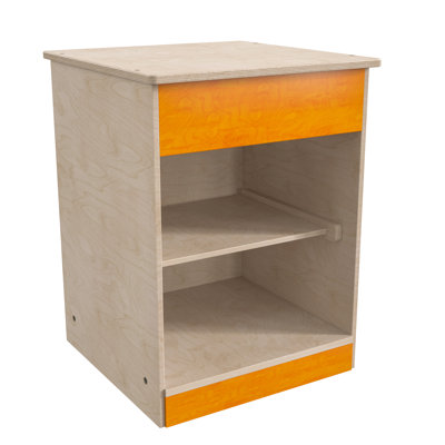 Armoire de cuisine en bois de qualité commerciale Bright Beginnings