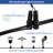 4-Pack 15W Low Voltage LED Landscape Spotlights, IP66 Waterproof Outdoor Up/Down Lighting - Warm White