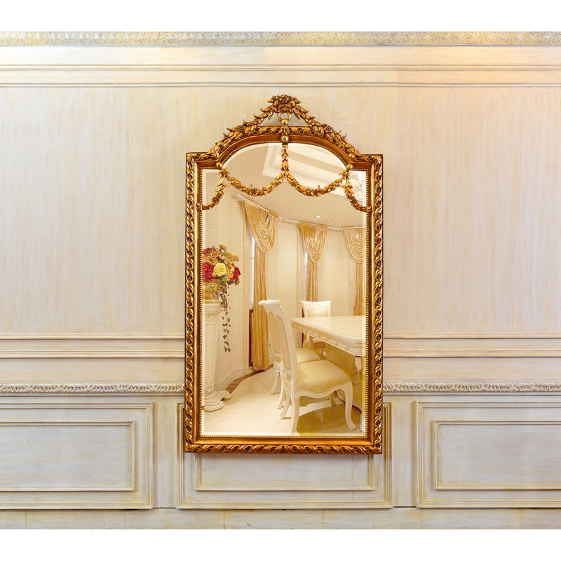 Miroir pleine grandeur Rosia Glam, Or antique