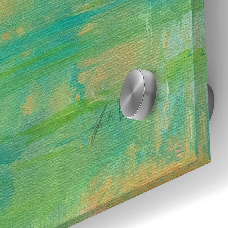 «Extase» par Jeanette Vertentes, art mural en verre acrylique, H 36 po x l 36 po x P 0,2 po