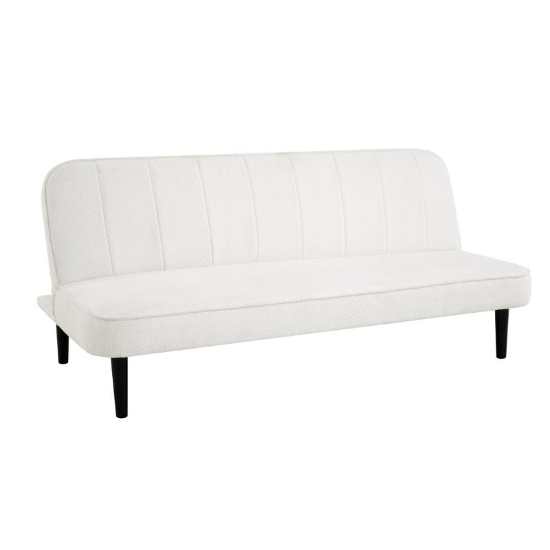 Alex 3 Seater Sofa Bed, White