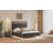 Floating Bed Frame Queen Size With LED Lights