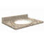 Dessus de salle de bain simple 37 po meuble-lavabo-19333225-19333226-19333230