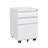 3-Drawer Mobile Filing Cabinet With Lock, Legal/Letter Sized Office Storage Filing Cabinet, Metal Filing Cabinet ,Suitable For Offices And Study Rooms