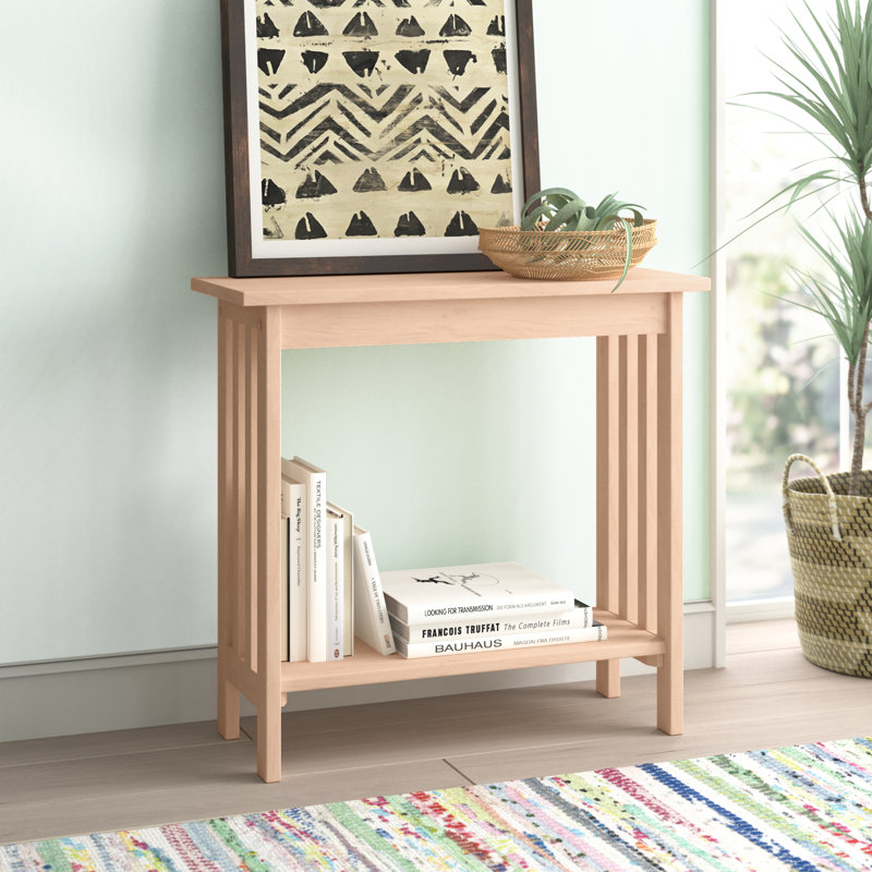 Manatuto 32'' Solid Wood Console Table