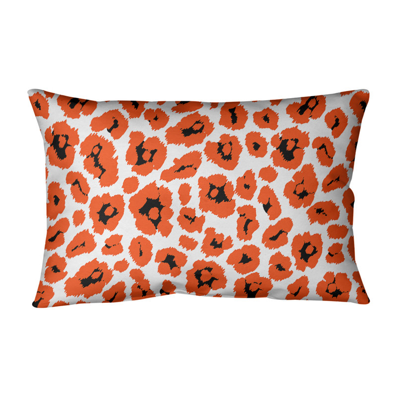 Housse de coussin rectangulaire Cincinnati football, Croisé en coton, Blanc