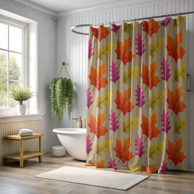 Rideau de douche standard 1 pièce Autumn Whisper