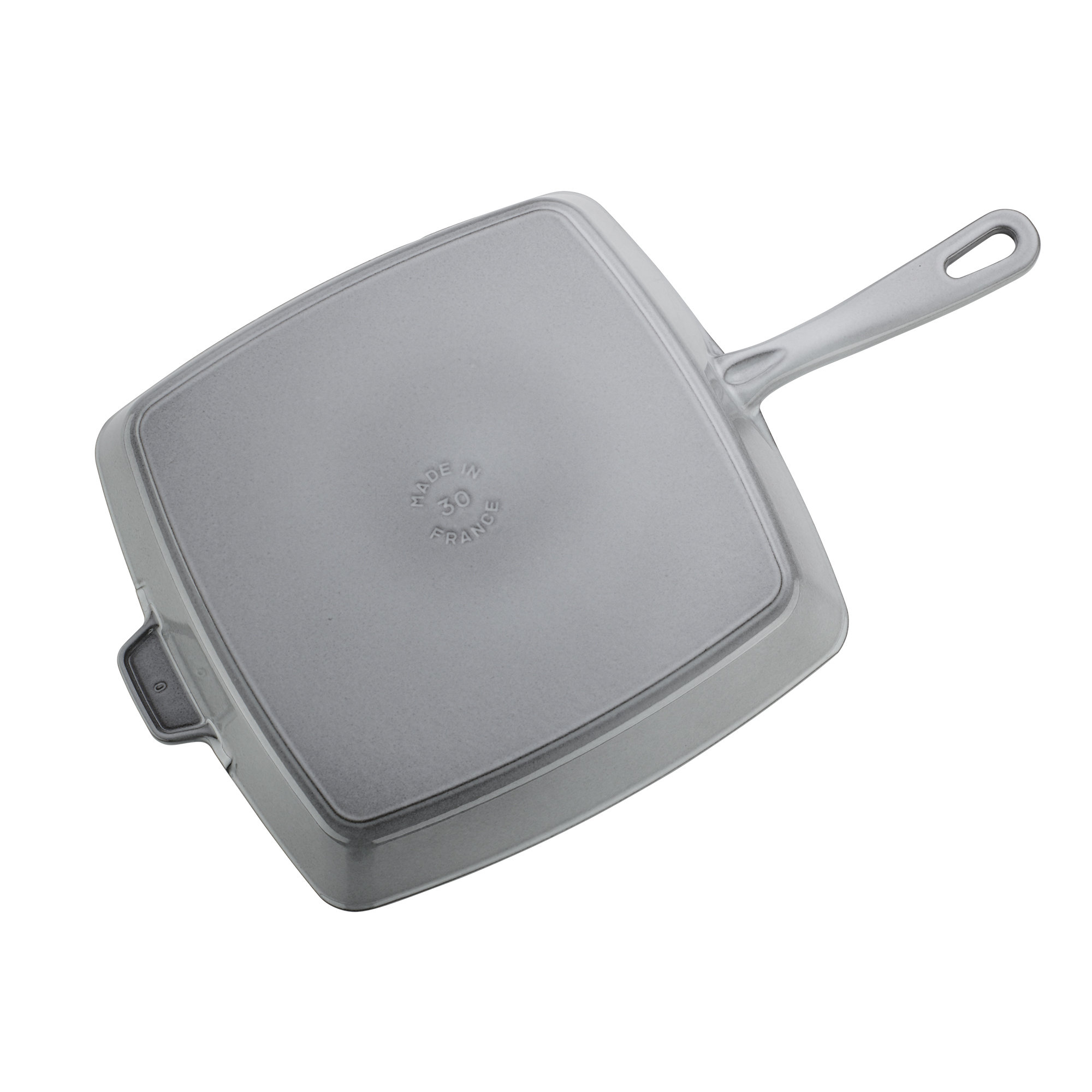 Staub Grill Pans 30 cm Cast Iron Square American Grill, Gray, 12" x 12"
