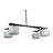 177" Wide Solaris 4 LT Oblong Pendant