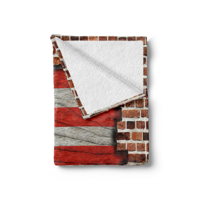 Hand Woven Throw Blanket, 70" W x 90" L
