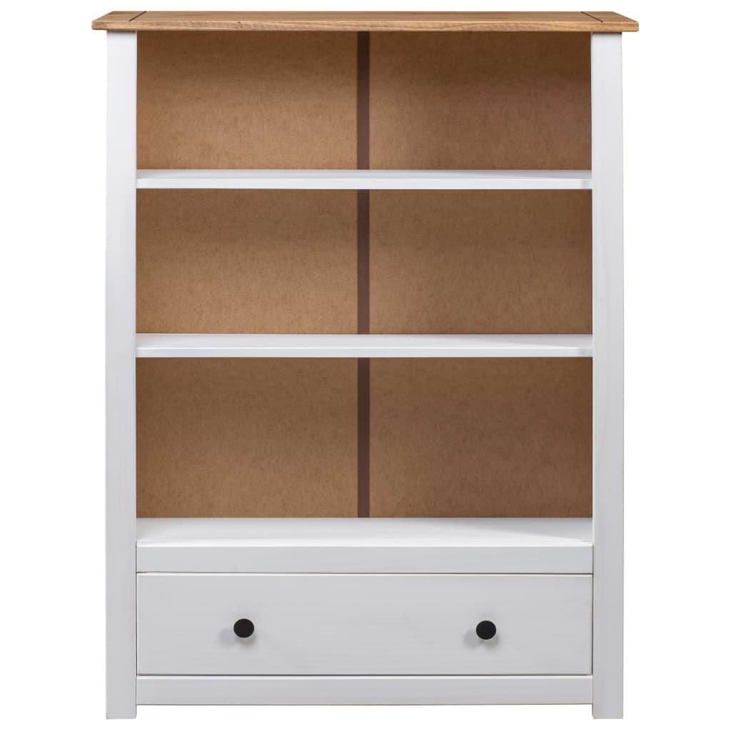 Maloney 110cm H x 80cm W Solid Wood Standard Bookcase