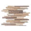 Random Sized Glass/Marble Brick Joint Mosaic Wall & Floor Tile-56063350