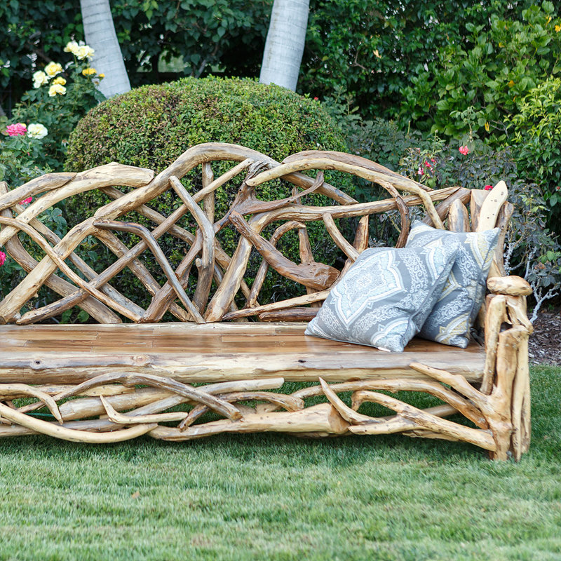 Banc en bois flotté 7 pi Harini