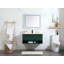 Ensemble de meuble-lavabo simple mural 40 po Roman-1264262773