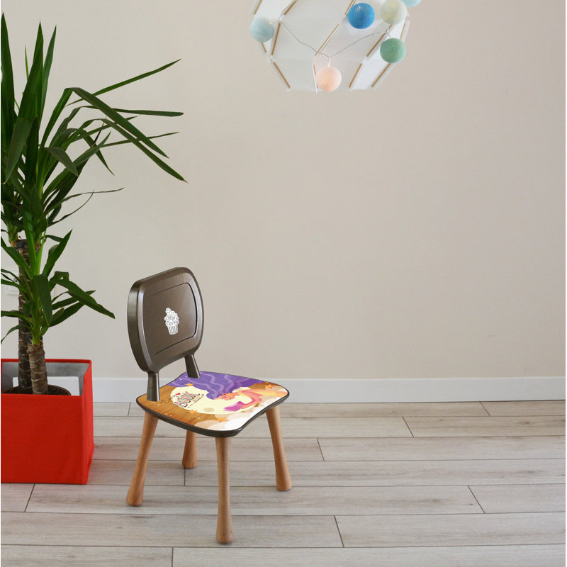 Chaise de bureau / activité pour enfants Harbeson, H 23,62 po x l 14,17 po x P 12,6 po