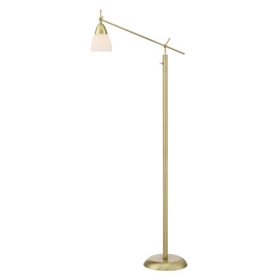Virginia 65'' Swing Arm Floor Lamp